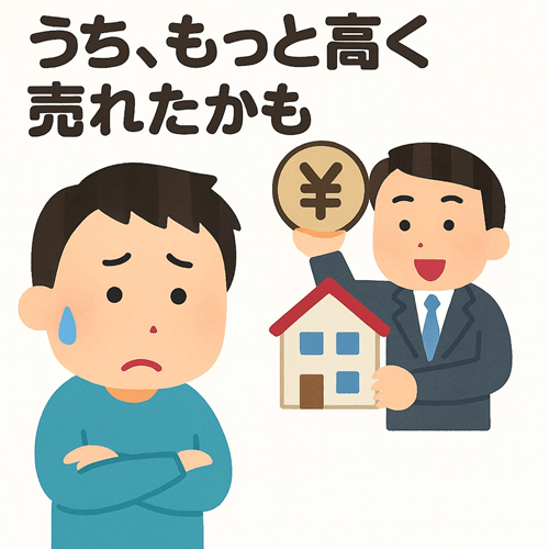 もっと高く売れたかも